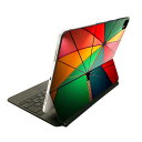 Magic Keyboard 用 スキンシール 11インチ iPad Pro用 第1-4世代 iPad Air 第4-5世代 対応 全面スキンシール フル 前面 背面 保護シール 人気 025899 傘 雨 カラフル