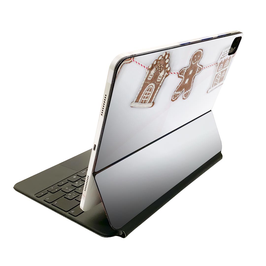 Magic Keyboard 用 スキンシール 11インチ iPad Pro用 第1-4世代 iPad Air 第4-5世代 対応 全面スキンシール フル 前面 背面 保護シール 人気 025989 クリスマス　ガーランド　クッキー