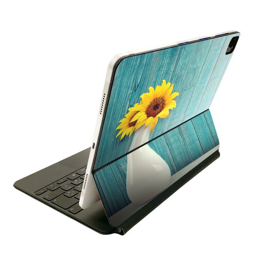 Magic Keyboard 12.9インチ iPad Pro(第4世代、第5世代、第6世代)対応 apple アップル アイパッド 全面スキンシール フル 前面 背面 保護シール 人気 025991 花 ひまわり 花瓶 Magic Keyboard 12.9インチ iPad Pro(第4世代、第5世代、第6世代)対応 apple アップル アイパッド 全面スキンシール フル 前面 背面 保護シール 人気 025991 花 ひまわり 花瓶