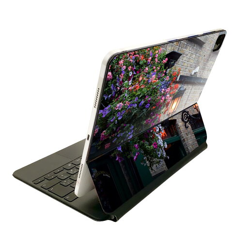 Magic Keyboard 12.9インチ iPad Pro(第4世代、第5世代、第6世代)対応 apple アップル アイパッド 全面スキンシール フル 前面 背面 保護シール 人気 026039 花 建物 灯 Magic Keyboard 12.9インチ iPad Pro(第4世代、第5世代、第6世代)対応 apple アップル アイパッド 全面スキンシール フル 前面 背面 保護シール 人気 026039 花 建物 灯