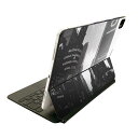 Magic Keyboard 12.9インチ iPad Pro(第4世代、第5世代、第6世代)対応 apple アップル アイパッド 全面スキンシール フル 前面 背面 保護シール 人気 建物 人 都市 風景 026089(2)