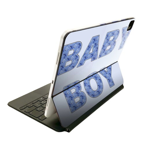 Magic Keyboard 12.9インチ iPad Pro(第4世代、第5世代、第6世代)対応 apple アップル アイパッド 全面スキンシール フル 前面 背面 保護シール 人気 026153 赤ちゃん 男の子 BOY 文字 Magic Keyboard 12.9インチ iPad Pro(第4世代、第5世代、第6世代)対応 apple アップル アイパッド 全面スキンシール フル 前面 背面 保護シール 人気 026153 赤ちゃん 男の子 BOY 文字