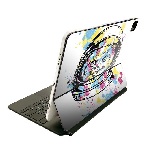 Magic Keyboard 12.9インチ iPad Pro(第4世代、第5世代、第6世代)対応 apple アップル アイパッド 全面スキンシール フル 前面 背面 保護シール 人気 026171 動物 猫 ネコ 宇宙 Magic Keyboard 12.9インチ iPad Pro(第4世代、第5世代、第6世代)対応 apple アップル アイパッド 全面スキンシール フル 前面 背面 保護シール 人気 026171 動物 猫 ネコ 宇宙