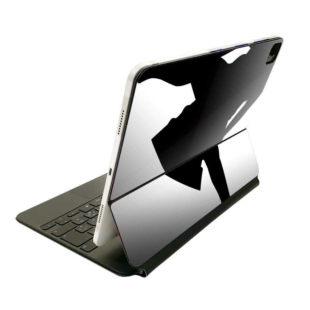 Magic Keyboard 用 スキンシール 11インチ iPad Pro用 第1-4世代 iPad Air 第4-5世代 対応 全面スキンシール フル 前面 背面 保護シール 人気 026248 相撲 関取 日本 和