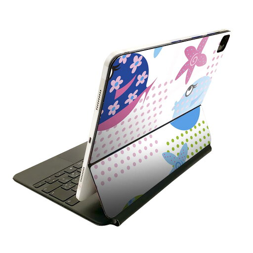 Magic Keyboard 用 スキンシール 11インチ iPad Pro用 第1-4世代 iPad Air 第4-5世代 対応 全面スキンシール フル 前面 背面 保護シール 人気 004083 キャラクター カラフル Magic Keyboard 用 スキンシール 11インチ iPad Pro用 第1-4世代 iPad Air 第4-5世代 対応 全面スキンシール フル 前面 背面 保護シール 人気 004083 キャラクター カラフル