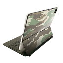 Magic Keyboard 用 スキンシール 11インチ iPad Pro用 第1-4世代 iPad Air 第4-5世代 対応 全面スキンシール フル 前面 背面 保護シール 人気 004317 迷彩 カモフラ 模様(2)