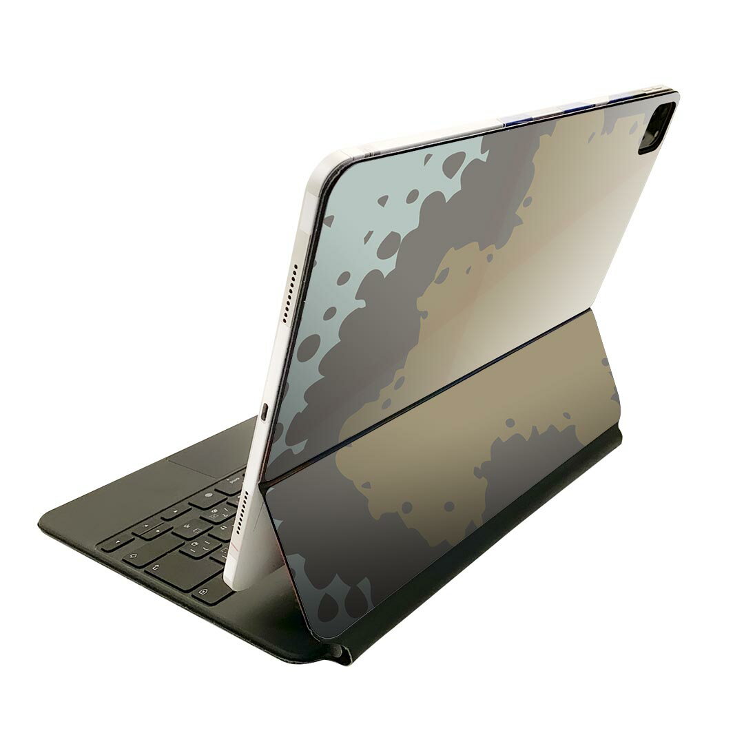 Magic Keyboard 12.9インチ iPad Pro（第4世代、第5世代、第6世代）対応 apple アップル アイパッド　全面スキンシール フル 前面　背面 保護シール 人気 004429 模様　シンプル