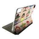 Magic Keyboard 用 スキンシール 11インチ iPad Pro用 第1-4世代 iPad Air 第4-5世代 対応 全面スキンシール フル 前面 背面 保護シール 人気 004848 キャラクター　イラスト