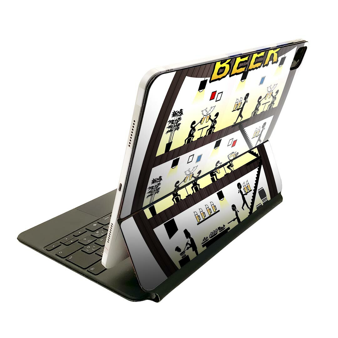 Magic Keyboard 用 スキンシール 11インチ iPad Pro用 第1-4世代 iPad Air 第4-5世代 対応 全面スキンシール フル 前面 背面 保護シー..