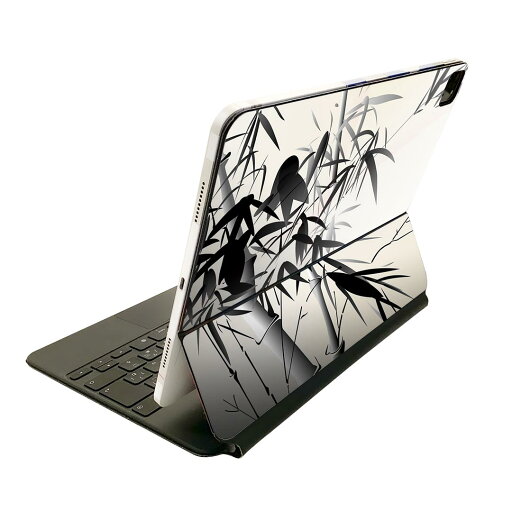 Magic Keyboard 12.9インチ iPad Pro(第4世代、第5世代、第6世代)対応 apple アップル アイパッド 全面スキンシール フル 前面 背面 保護シール 人気 和風 和柄 竹 005391 Magic Keyboard 12.9インチ iPad Pro(第4世代、第5世代、第6世代)対応 apple アップル アイパッド 全面スキンシール フル 前面 背面 保護シール 人気 和風 和柄 竹 005391