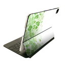 Magic Keyboard 用 スキンシール 11インチ iPad Pro用 第1-4世代 iPad Air 第4-5世代 対応 全面スキンシール フル 前面 背面 保護シール 人気 005490 四つ葉 クローバー
