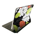 Magic Keyboard 12.9インチ iPad Pro(第4世代、第5世代、第6世代)対応 apple アップル アイパッド 全面スキンシール フル 前面 背面 保護シール 人気 005565 花 模様(2)