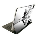 Magic Keyboard 12.9インチ iPad Pro(第4世代、第5世代、第6世代)対応 apple アップル アイパッド 全面スキンシール フル 前面 背面 保護シール 人気 005575 妖精 花(2)