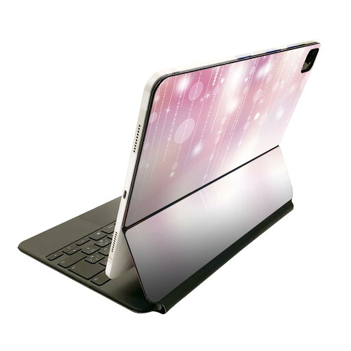 Magic Keyboard 12.9インチ iPad Pro(第4世代、第5世代、第6世代)対応 apple アップル アイパッド 全面スキンシール フル 前面 背面 保護シール 人気 ピンク きらきら 005661 Magic Keyboard 12.9インチ iPad Pro(第4世代、第5世代、第6世代)対応 apple アップル アイパッド 全面スキンシール フル 前面 背面 保護シール 人気 ピンク きらきら 005661