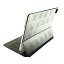 Magic Keyboard 用 スキンシール 11インチ iPad Pro用 第1-4世代 iPad Air 第4-5世代 対応 全面スキンシール フル 前面 背面 保護シール 人気 005665 模様 兎 動物