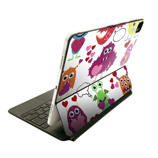 Magic Keyboard 用 スキンシール 11インチ iPad Pro用 第1-4世代 iPad Air 第4-5世代 対応 全面スキンシール フル 前面 背面 保護シール 人気 005746 モンスター キャラクター Magic Keyboard 用 スキンシール 11インチ iPad Pro用 第1-4世代 iPad Air 第4-5世代 対応 全面スキンシール フル 前面 背面 保護シール 人気 005746 モンスター キャラクター