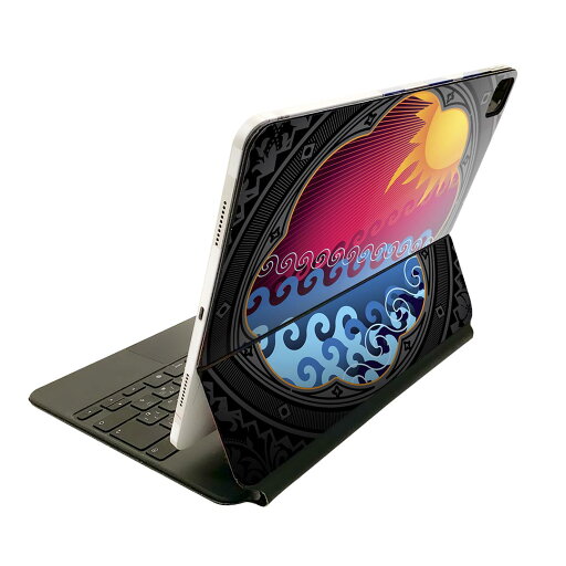 Magic Keyboard 12.9インチ iPad Pro(第4世代、第5世代、第6世代)対応 apple アップル アイパッド 全面スキンシール フル 前面 背面 保護シール 人気 太陽 海 イラスト 005857 Magic Keyboard 12.9インチ iPad Pro(第4世代、第5世代、第6世代)対応 apple アップル アイパッド 全面スキンシール フル 前面 背面 保護シール 人気 太陽 海 イラスト 005857