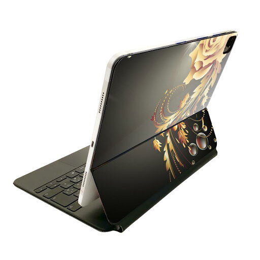 Magic Keyboard 12.9インチ iPad Pro(第4世代、第5世代、第6世代)対応 apple アップル アイパッド 全面スキンシール フル 前面 背面 保護シール 人気 花 005941 Magic Keyboard 12.9インチ iPad Pro(第4世代、第5世代、第6世代)対応 apple アップル アイパッド 全面スキンシール フル 前面 背面 保護シール 人気 花 005941