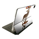 Magic Keyboard 用 スキンシール 11インチ iPad Pro用 第1-4世代 iPad Air 第4-5世代 対応 全面スキンシール フル 前面 背面 保護シール 人気 006206 動物 鹿 秋