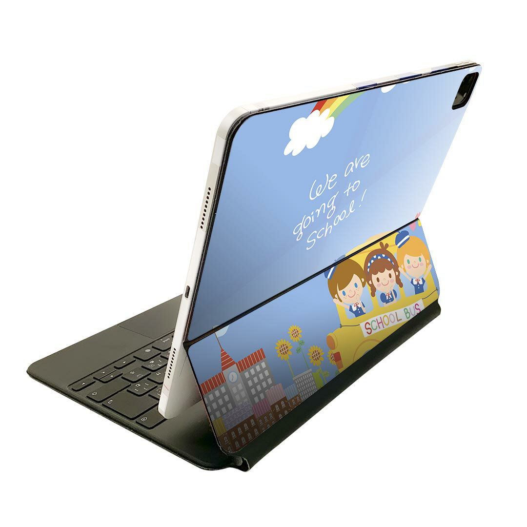 Magic Keyboard 用 スキンシール 11インチ iPad Pro用 第1-4世代 iPad Air 第4-5世代 対応 全面スキンシール フル 前面 背面 保護シール 人気 006273 キャラクター イラスト