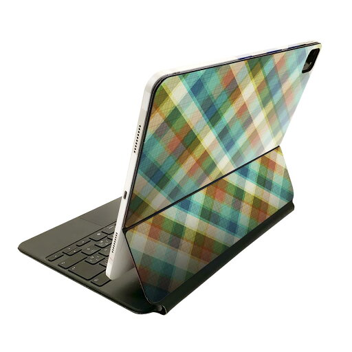 Magic Keyboard 用 スキンシール 11インチ iPad Pro用 第1-4世代 iPad Air 第4-5世代 対応 全面スキンシール フル 前面 背面 保護シール 人気 006555 チェック 模様 Magic Keyboard 用 スキンシール 11インチ iPad Pro用 第1-4世代 iPad Air 第4-5世代 対応 全面スキンシール フル 前面 背面 保護シール 人気 006555 チェック 模様