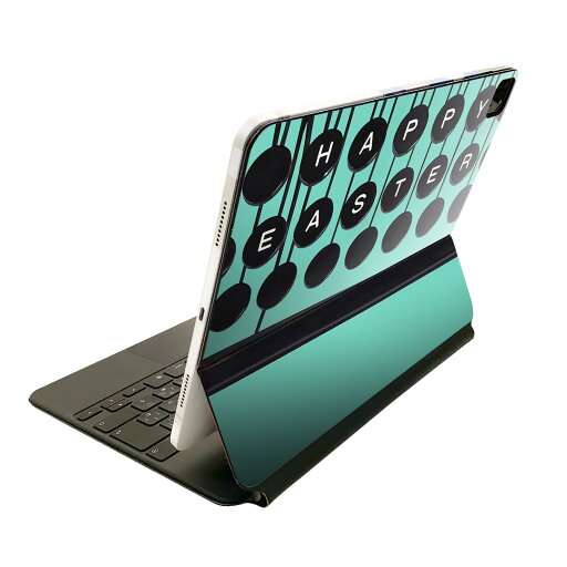 Magic Keyboard 12.9インチ iPad Pro(第4世代、第5世代、第6世代)対応 apple アップル アイパッド 全面スキンシール フル 前面 背面 保護シール 人気 006634 タイプライター 水色 Magic Keyboard 12.9インチ iPad Pro(第4世代、第5世代、第6世代)対応 apple アップル アイパッド 全面スキンシール フル 前面 背面 保護シール 人気 006634 タイプライター 水色