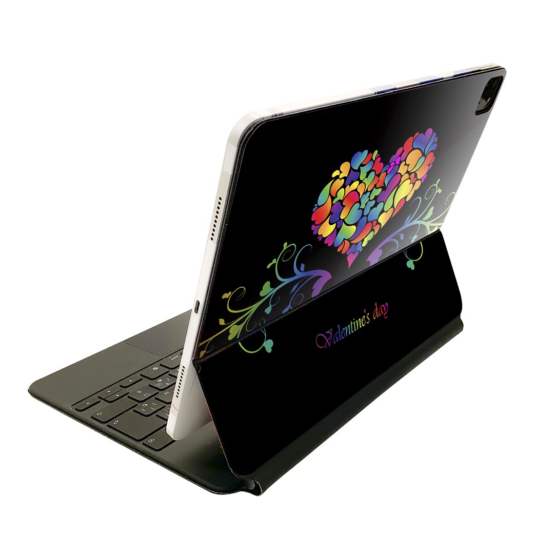 Magic Keyboard 12.9インチ iPad Pro（第4世代、第5世代、第6世代）対応 apple アップル アイパッド　全面スキンシール フル 前面　背..