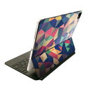 Magic Keyboard 12.9インチ iPad Pro(第4世代、第5世代、第6世代)対応 apple アップル アイパッド 全面スキンシール フル 前面 背面 保護シール 人気 カラフル 模様 006969(2)