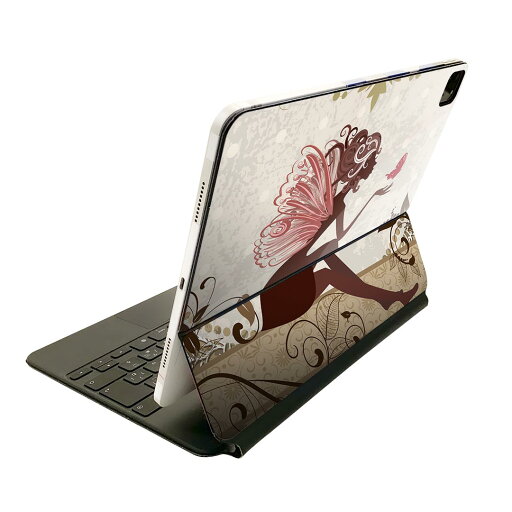 Magic Keyboard 用 スキンシール 11インチ iPad Pro用 第1-4世代 iPad Air 第4-5世代 対応 全面スキンシール フル 前面 背面 保護シール 人気 007095 人物 蝶 Magic Keyboard 用 スキンシール 11インチ iPad Pro用 第1-4世代 iPad Air 第4-5世代 対応 全面スキンシール フル 前面 背面 保護シール 人気 007095 人物 蝶