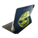 Magic Keyboard 12.9インチ iPad Pro(第4世代、第5世代、第6世代)対応 apple アップル アイパッド 全面スキンシール フル 前面 背面 保護シール 人気 007188 ハロウィン キャラクター(2)