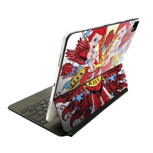 Magic Keyboard 12.9インチ iPad Pro(第4世代、第5世代、第6世代)対応 apple アップル アイパッド 全面スキンシール フル 前面 背面 保護シール 人気 007323 イラスト 赤 レッド 羽根 Magic Keyboard 12.9インチ iPad Pro(第4世代、第5世代、第6世代)対応 apple アップル アイパッド 全面スキンシール フル 前面 背面 保護シール 人気 007323 イラスト 赤 レッド 羽根