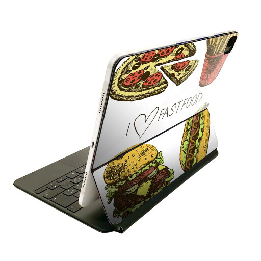 Magic Keyboard 12.9インチ iPad Pro(第4世代、第5世代、第6世代)対応 apple アップル アイパッド 全面スキンシール フル 前面 背面 保護シール 人気 007469 フード 食べ物 イラスト ピザ Magic Keyboard 12.9インチ iPad Pro(第4世代、第5世代、第6世代)対応 apple アップル アイパッド 全面スキンシール フル 前面 背面 保護シール 人気 007469 フード 食べ物 イラスト ピザ