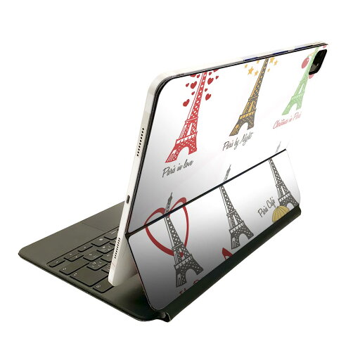 Magic Keyboard 12.9インチ iPad Pro(第4世代、第5世代、第6世代)対応 apple アップル アイパッド 全面スキンシール フル 前面 背面 保護シール 人気 建物 イラスト エッフェル塔 007480 Magic Keyboard 12.9インチ iPad Pro(第4世代、第5世代、第6世代)対応 apple アップル アイパッド 全面スキンシール フル 前面 背面 保護シール 人気 建物 イラスト エッフェル塔 007480
