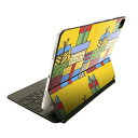 Magic Keyboard 12.9インチ iPad Pro(第4世代、第5世代、第6世代)対応 apple アップル アイパッド 全面スキンシール フル 前...