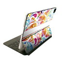 Magic Keyboard 用 スキンシール 11インチ iPad Pro用 第1-4世代 iPad Air 第4-5世代 対応 全面スキンシール フル 前面 背面 保護シール 人気 007648 植物 カラフル レインボー