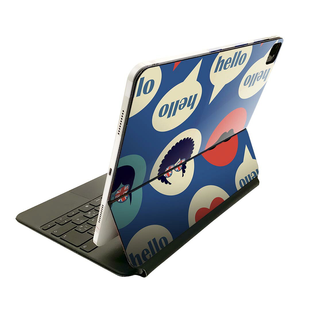 商品特徴・貼るだけでおしゃれに簡単着せ替え、Magic Keyboard 全面デザインスキンシール！・高精細プリントで写真と遜色がない仕上がり！・ちょっとしたすり傷から端末を保護！・「裸で持つ派」の人にはもちろん、お手持ちのクリアケース付けてもOK！・エアフリー素材で気泡の心配も軽減！・貼り直しOK！位置調整も安心！注意事項画像はサンプルです。ご覧の環境によっては多少色味に違いを感じる場合がございます。 イメージと違った、モニターと色味が異なるという理由での交換や返金はご対応出来かねます。端末本体やクリアケースは付属しません。貼付時のずれやカメラ周りの凹凸を考慮してカメラ穴等は少し大きめにカットしています。貼付の際はカメラ穴を基準に位置を合わせてください。カメラ付近の何もないように見える場所に穴が開いていますが、こちらは近接・明るさ感知センサー用の穴です。端末本体に直接貼ることを想定しています。保護フィルムなどの上から貼ると上手く貼れない可能性があります初回貼付時の位置調整や貼り直しは可能ですが、しっかり接着させた後の貼り直しは保証しておりません。こちらは無地のシートにプリントした商品で、デコなどの加工はございません。 凹凸や光沢があるように見えたり布地や金属を素材にしたように見える商品もありますが、図版によるものです。印刷カメラ穴の位置にわずかなズレが生じる場合がございます。ご注文後に1点1点制作する受注生産品のため、不良品以外のご返品や交換は固くお断り致します。 機種間違いも保証対象外となりますため、ご注文の際は必ず機種をご確認下さい。発送について完全受注生産のハンドメイド商品となりますので、既製品と比べて発送までお時間を頂いています。 基本的に決済確認後、2?3営業日、最大で10営業日での発送となります。繁忙期や休業日明けの場合はさらに時間がかかる場合があります。 その際には別途メールにてご連絡致します。メール便の場合、発送日から到着までに2?4日ほどかかる場合が多く、紛失などの保障もご対応できかねます。あらかじめご了承下さい。