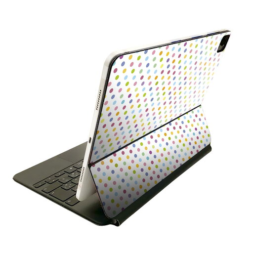 Magic Keyboard 12.9インチ iPad Pro(第4世代、第5世代、第6世代)対応 apple アップル アイパッド 全面スキンシール フル 前面 背面 保護シール 人気 008149 カラフル 水玉 模様 Magic Keyboard 12.9インチ iPad Pro(第4世代、第5世代、第6世代)対応 apple アップル アイパッド 全面スキンシール フル 前面 背面 保護シール 人気 008149 カラフル 水玉 模様