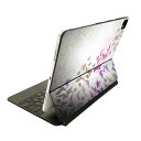 Magic Keyboard 用 スキンシール 11インチ iPad Pro用 第1-4世代 iPad Air 第4-5世代 対応 全面スキンシール フル 前面 背面 保護シール 人気 008218 植物 カラフル レインボー
