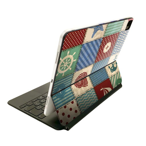 Magic Keyboard 用 スキンシール 11インチ iPad Pro用 第1-4世代 iPad Air 第4-5世代 対応 全面スキンシール フル 前面 背面 保護シール 人気 008378 夏 海 模様 アイコン Magic Keyboard 用 スキンシール 11インチ iPad Pro用 第1-4世代 iPad Air 第4-5世代 対応 全面スキンシール フル 前面 背面 保護シール 人気 008378 夏 海 模様 アイコン