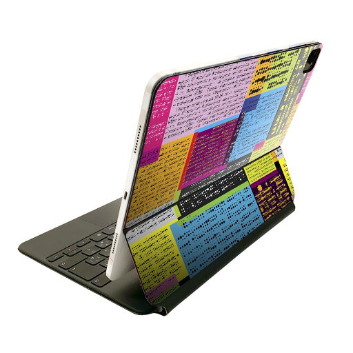 Magic Keyboard 12.9インチ iPad Pro(第4世代、第5世代、第6世代)対応 apple アップル アイパッド 全面スキンシール フル 前面 背面 保護シール 人気 008556 カラフル 模様 デザイン Magic Keyboard 12.9インチ iPad Pro(第4世代、第5世代、第6世代)対応 apple アップル アイパッド 全面スキンシール フル 前面 背面 保護シール 人気 008556 カラフル 模様 デザイン