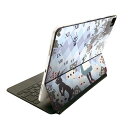 Magic Keyboard 12.9インチ iPad Pro(第4世代、第5世代、第6世代)対応 apple アップル アイパッド 全面スキンシール フル 前面 背面 保護シール 人気 童話モチーフ イラスト 009097(2)