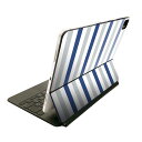 Magic Keyboard 用 スキンシール 11インチ iPad Pro用 第1-4世代 iPad Air 第4-5世代 対応 全面スキンシール フル 前面 背面 保護シール 人気 009123 シンプル ボーダー カラフル(2)