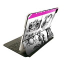 Magic Keyboard 12.9インチ iPad Pro(第4世代、第5世代、第6世代)対応 apple アップル アイパッド 全面スキンシール フル 前面 背面 保護シール 人気 009447 音楽 英語 イラスト(2)