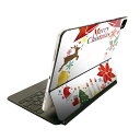 Magic Keyboard 用 スキンシール 11インチ iPad Pro用 第1-4世代 iPad Air 第4-5世代 対応 全面スキンシール フル 前面 背面 保護シール 人気 009453 クリスマス カラフル リボン