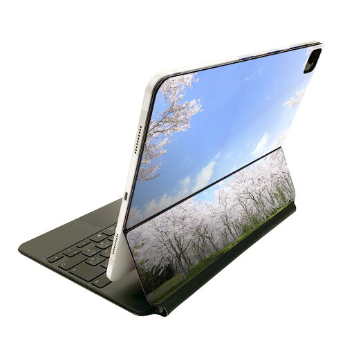 Magic Keyboard 12.9インチ iPad Pro(第4世代、第5世代、第6世代)対応 apple アップル アイパッド 全面スキンシール フル 前面 背面 保護シール 人気 桜 空 写真 009459 Magic Keyboard 12.9インチ iPad Pro(第4世代、第5世代、第6世代)対応 apple アップル アイパッド 全面スキンシール フル 前面 背面 保護シール 人気 桜 空 写真 009459