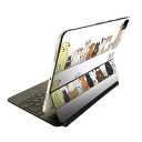 Magic Keyboard 12.9インチ iPad Pro(第4世代、第5世代、第6世代)対応 apple アップル アイパッド 全面スキンシール フル 前面 背面 保護シール 人気 犬 動物 キャラクター 009614(2)
