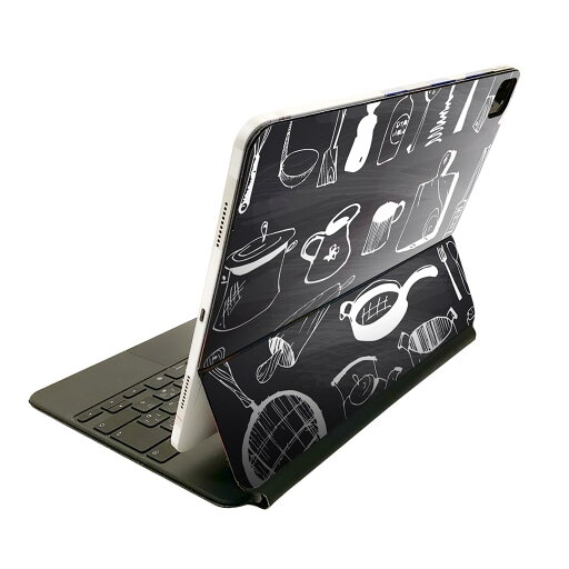 Magic Keyboard 用 スキンシール 11インチ iPad Pro用 第1-4世代 iPad Air 第4-5世代 対応 全面スキンシール フル 前面 背面 保護シール 人気 009615 カフェ おしゃれ 黒板 Magic Keyboard 用 スキンシール 11インチ iPad Pro用 第1-4世代 iPad Air 第4-5世代 対応 全面スキンシール フル 前面 背面 保護シール 人気 009615 カフェ おしゃれ 黒板