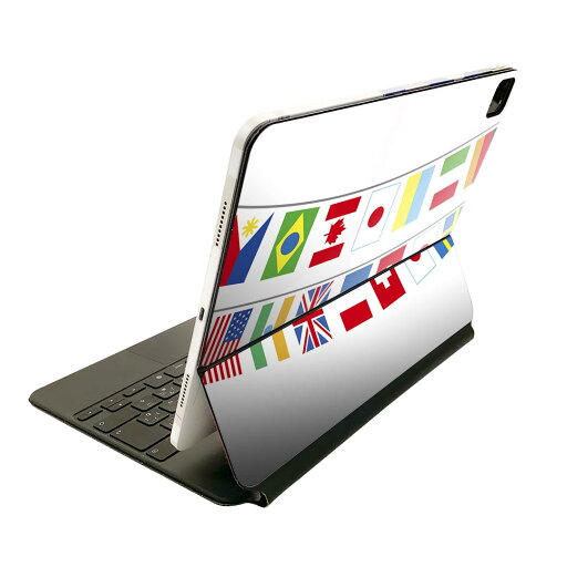 Magic Keyboard 用 スキンシール 11インチ iPad Pro用 第1-4世代 iPad Air 第4-5世代 対応 全面スキンシール フル 前面 背面 保護シール 人気 009656 国旗 外国 パーティー Magic Keyboard 用 スキンシール 11インチ iPad Pro用 第1-4世代 iPad Air 第4-5世代 対応 全面スキンシール フル 前面 背面 保護シール 人気 009656 国旗 外国 パーティー