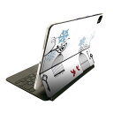 Magic Keyboard 用 スキンシール 11インチ iPad Pro用 第1-4世代 iPad Air 第4-5世代 対応 全面スキンシール フル 前面 背面 保護シール 人気 009796 雪 結晶 鳥(2)