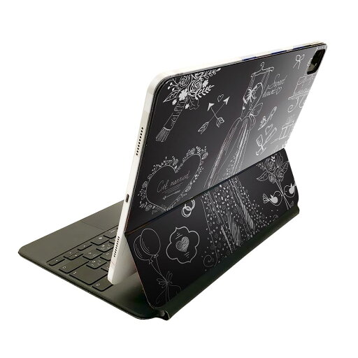 Magic Keyboard 用 スキンシール 11インチ iPad Pro用 第1-4世代 iPad Air 第4-5世代 対応 全面スキンシール フル 前面 背面 保護シール 人気 010111 ファッション ウエディング 英語 Magic Keyboard 用 スキンシール 11インチ iPad Pro用 第1-4世代 iPad Air 第4-5世代 対応 全面スキンシール フル 前面 背面 保護シール 人気 010111 ファッション ウエディング 英語